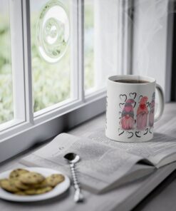 Gnome Valentine Mug Gnome Valentine Valentine Gnome Coffee Cup Valentine Gnome Couple Valentine Gnomes