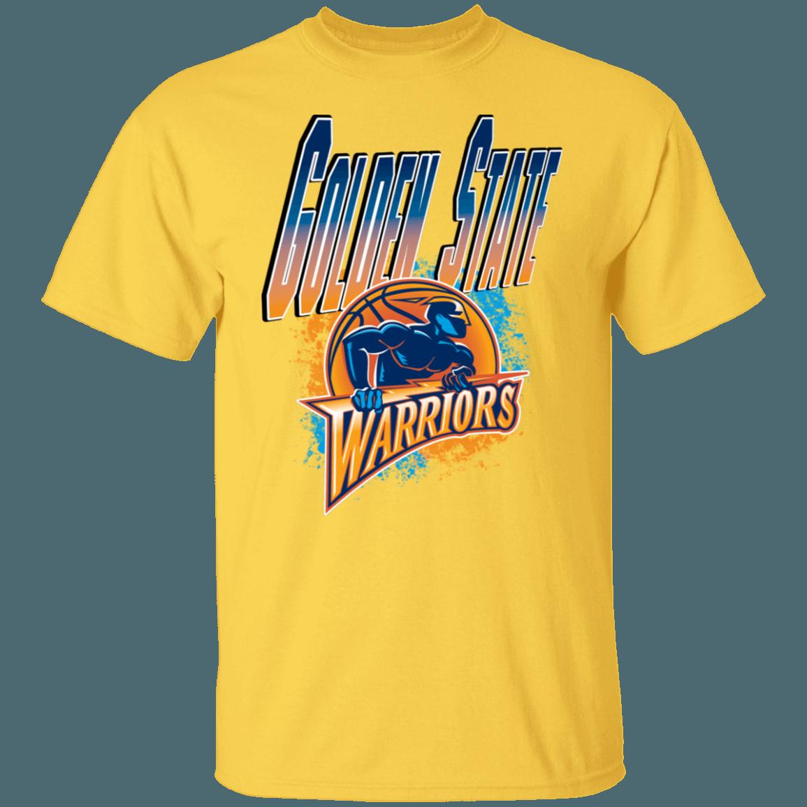 Golden State Warriors 2000's Retro NBA T-Shirt Sweatshirt Hoodie Gifts for Fans - Image 3