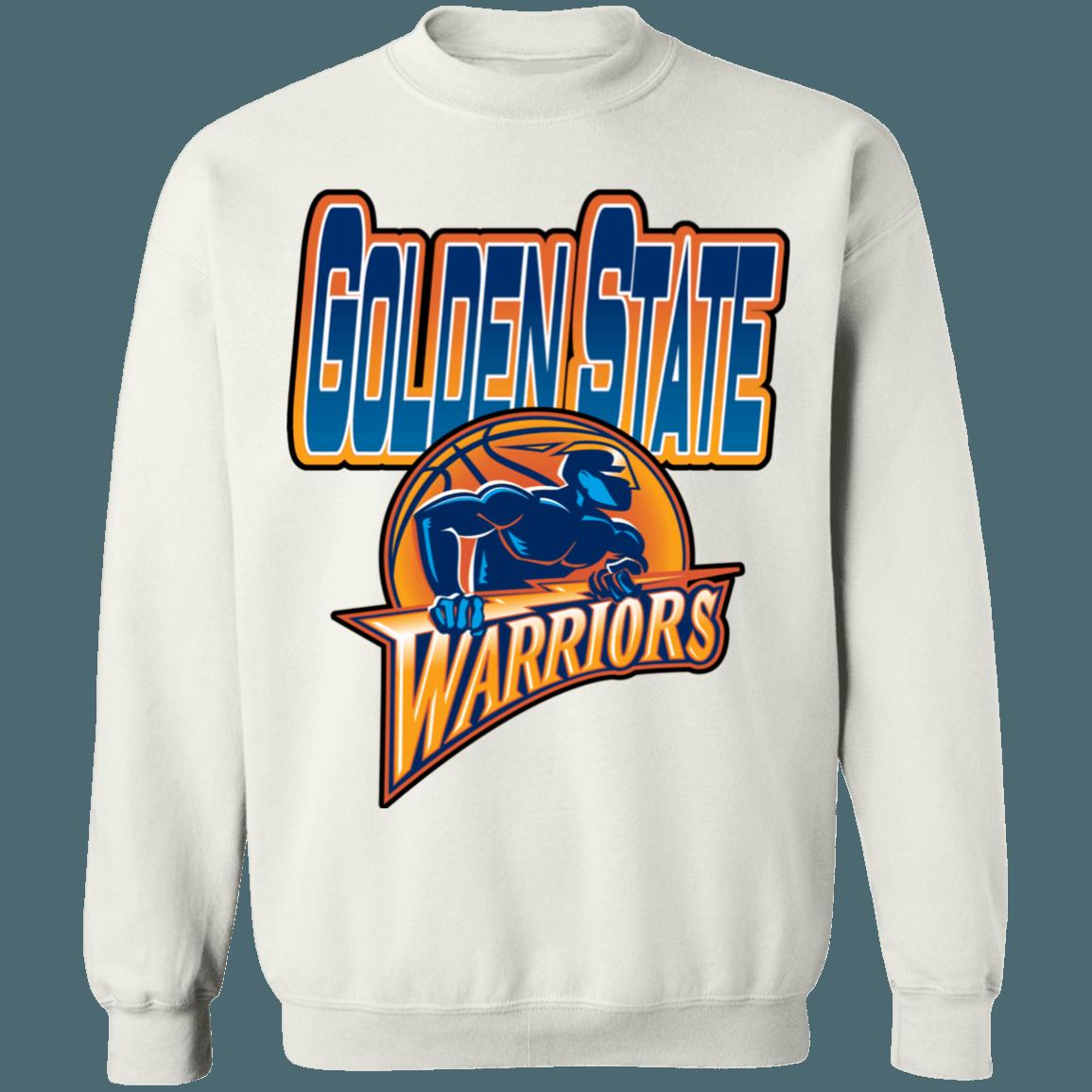 Golden State Warriors GRADIENT Retro NBA Crewneck Sweatshirt Hoodie Shirt Gifts for Fans - Image 2
