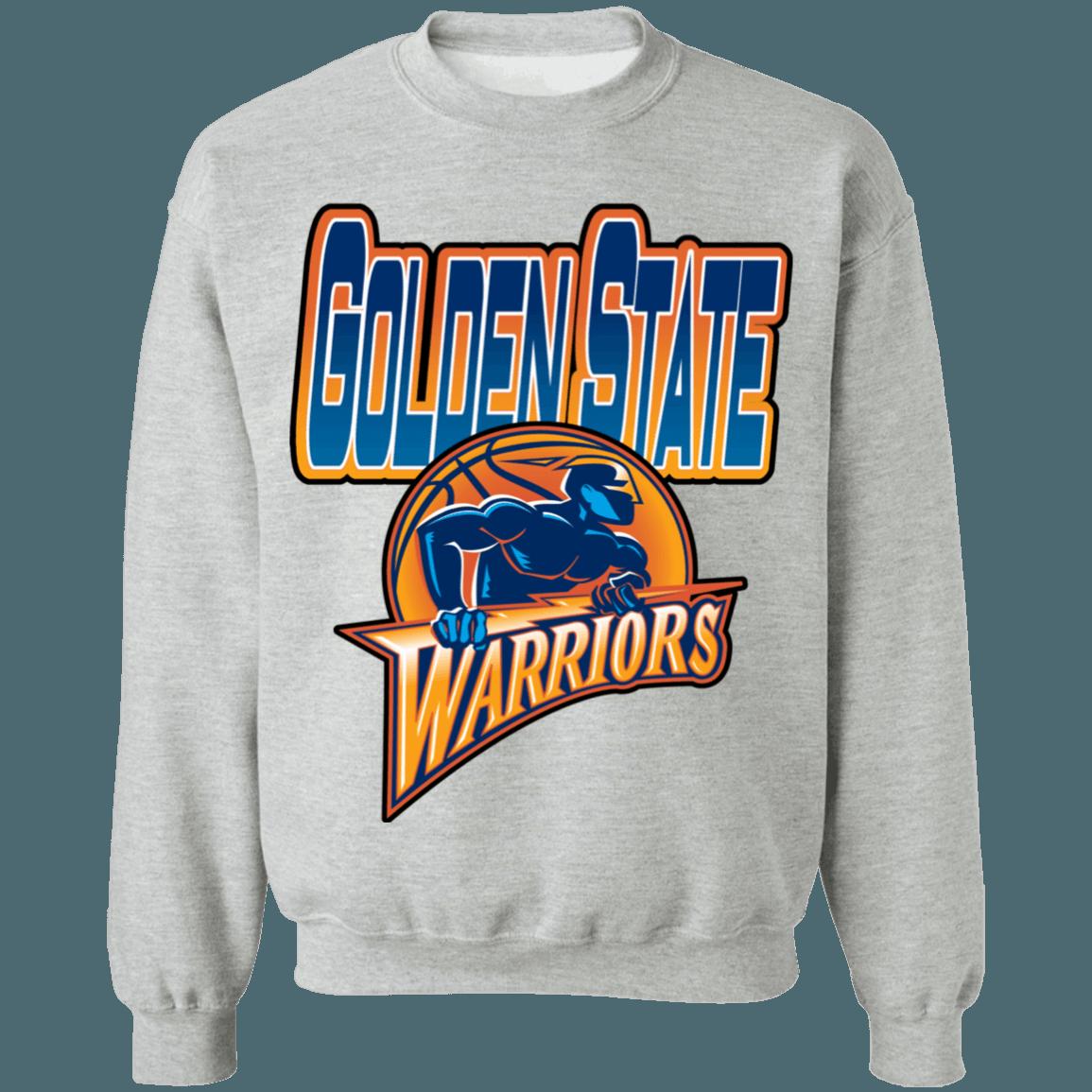 Golden State Warriors GRADIENT Retro NBA Crewneck Sweatshirt Hoodie Shirt Gifts for Fans - Image 3