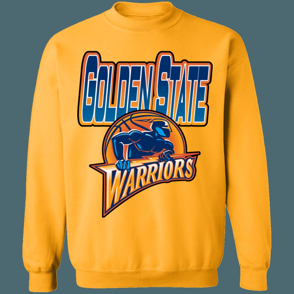 Golden State Warriors GRADIENT Retro NBA Crewneck Sweatshirt Hoodie Shirt Gifts for Fans - Image 4