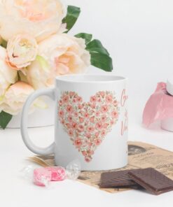 Grandma Is My Valentine Mug, Ceramic Mug, Valentines Day Mug, Valentine Day Gift, Grandma Gift, Grandma Love