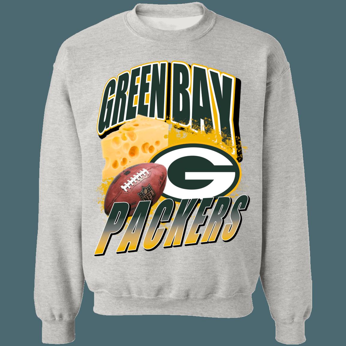 Green Bay Packers CHEESEHEADS Vintage NFL Crewneck Sweatshirt Hoodie Shirt Gifts for Fans - Image 4