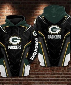 Green Bay Packers Nfl Football Green Men And Women 3D Full Printing Pullover Hoodie And Zippered Option