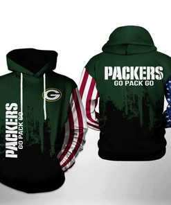 Green Bay Packers Nfl Team Us 3D All Over Print Zip Up Hoodie Option