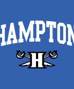 Hampton Pirates Arch Logo Shirt Sweatshirt Pullover Hoodie Reprinted Full Color Full Size