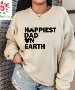 Happiest Dad on Earth Disney Shirt, Happiest baby Shirt, Father's Day Gift, Cool Daddy Tees, Father's Day Shirt, Disney Shirt for Men