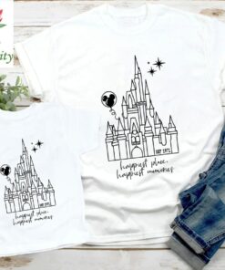 Happiest Place Shirt, Disney Trip Shirt, Disneyworld Group Shirt, Disney Group Shirt, Disney family Shirts