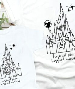 Happiest Place Shirt, Disney Trip Shirt, Disneyworld Group Shirt, Disney Group Shirt, Disney family Shirts