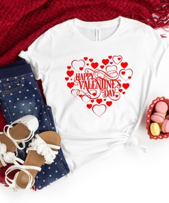 Happy Valentines Day Shirt, Love Shirt, Valentines Day Shirts For Mom, Heart Shirt, Cute Valentine Shirt, Cute Valentine Tee, Valentines Day Gift