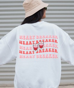 Heart Breaker Crewneck, Valentine's Day Crewneck, Valentine's Day Gift, Gift for Her, Gift for Girlfriend, Valentines Day Sweatshirt, Unisex