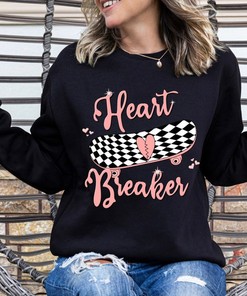 Heartbreaker Sweatshirt: Galentine's Day and Valentine's Day Theme