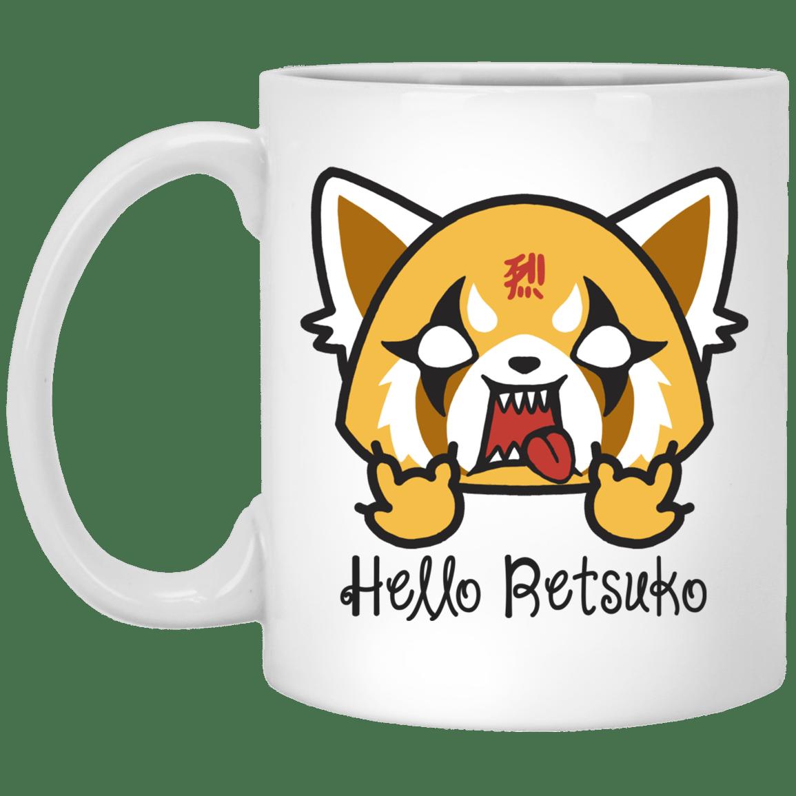 Hello Retsuko Mug Gifts for Friends, Gifts for Valentine Day, Coulpe Gifts