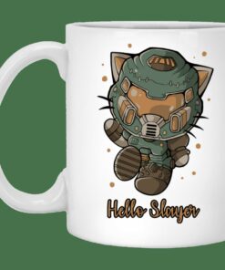 Hello Slayer Mug Gifts for Friends, Gifts for Valentine Day, Coulpe Gifts