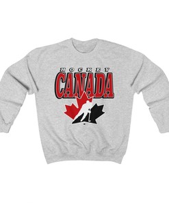 Hockey Canada Vintage Hockey Crewneck Sweatshirt Hoodie Shirt Gifts for Fans