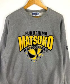 Hoop Star Sakai Fukushima Matsuko Baseball Tshirt Sweatshirt Hoodie Crewneck Sweatshirt Pullover Reprinted Full Color Full Size Gifts for NBA Fans