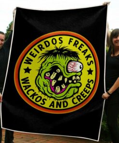 Hot Rod Rat Fink Blanket Gift for Family, Kid, Parent