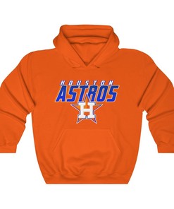 Houston Astros Vintage 90's MLB Hoodie Sweatshirt Shirt Gifts for Fans