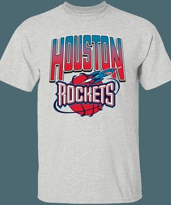 Houston Rockets ROCKET Retro NBA T-Shirt Sweatshirt Hoodie Gifts for Fans