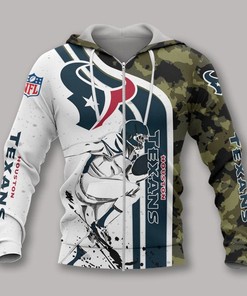 Houston Texans All Over Print Hoodie A Great Gift For Your Favorite Team Or Character
