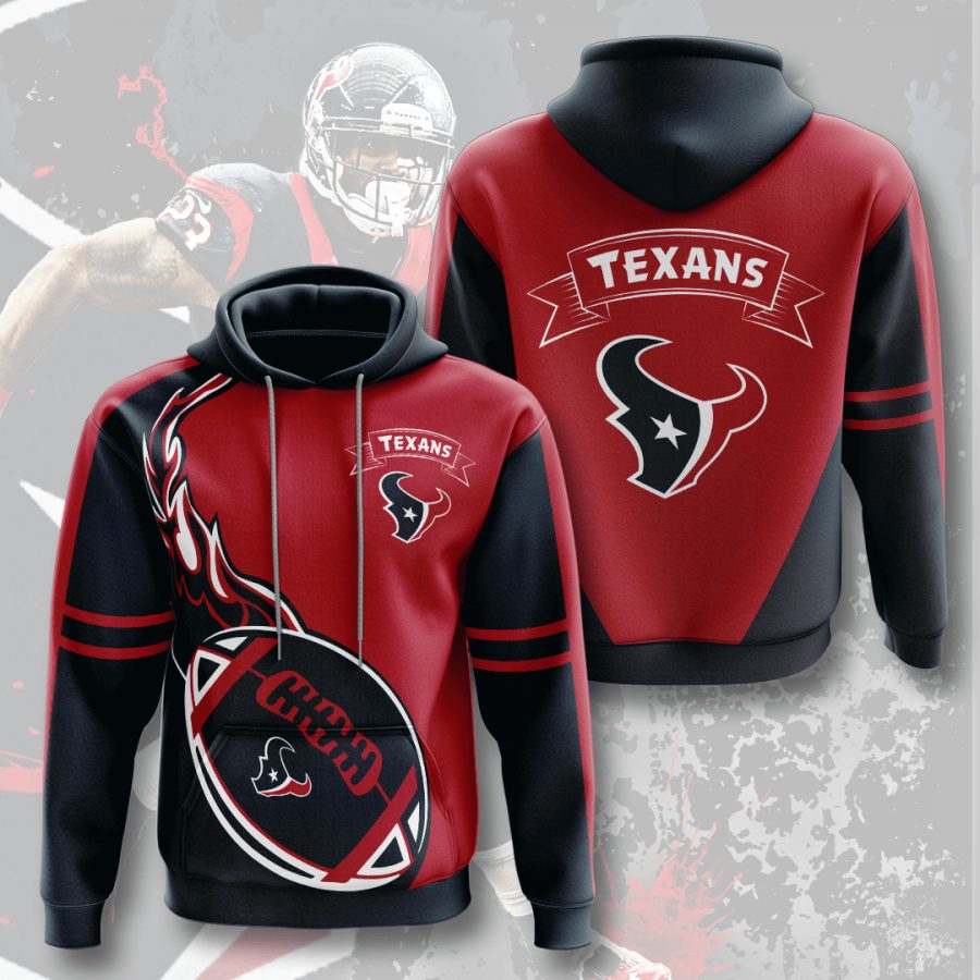 Houston Texans Battle Red 3D All Over Print Zip Up Hoodie, Personalized Nfl Hoodie
