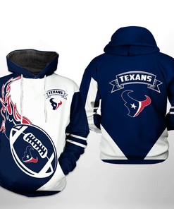 Houston Texans Nfl Classic 3D All Over Print Zip Up Hoodie Option