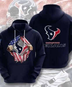 Houston Texans Nfl Football 3D All Over Printed Hoodie, Zip Up Hoodie