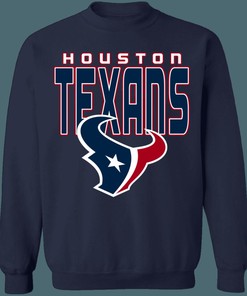 Houston Texans Retro NFL Crewneck Sweatshirt Hoodie Shirt Gifts for Fans