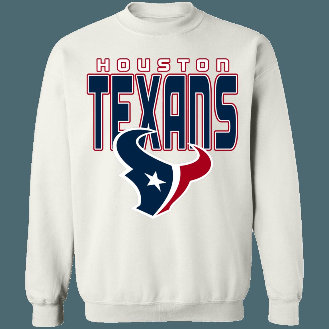 Houston Texans Retro NFL Crewneck Sweatshirt Hoodie Shirt Gifts for Fans - Image 3