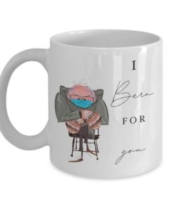 I Bern For You Mug - Bernie Sanders Coffee Mug - Bernie Valentines Mug - Bernie Mittens Coffee Cup - I Burn For You