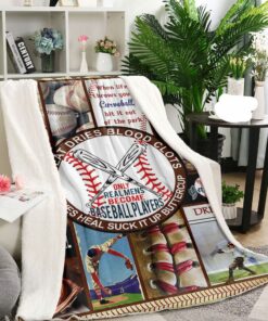 I Love Baseball Fleece Blanket - Baseball Gift Ideas