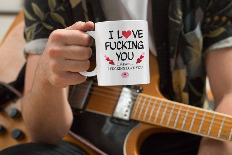 I Love Fucking You Valentine's Mug, Naughty Valentine's Mug , Fucking Love You Valentine's Mug, Valentine's For Him