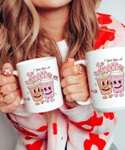 I Love You A Latte Mug, Cute Valentines Day Gift Ideas