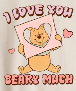 I Love You Beary Much Shirt, Winnie The Pooh Shirt, Disney Valentine Shirt, Disney World Shirt, Disneyland Shirt