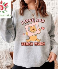 I Love You Beary Much Shirt, Winnie The Pooh Shirt, Disney Valentine Shirt, Disney World Shirt, Disneyland Shirt