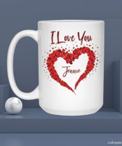 I Love You Mug, Valentine Mug Gift, Birthday Mug Gift, Christmas Mug Gift, Mug For Her, Mug Gift Ideas