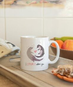 I Otterly Adore You Mug, Valentines Gift, Anniversary Gift, Gift For Her, Valentines Day, Valentines Day Gift, Gift For Wife