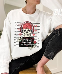If I Had Feelings They'D Be For You Skeleton Sweatshirt, Valentine Funny Tees, Skeleton Unisex Tee, Valentine's Day Sweatshirt, Gift For Her