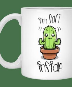I'm Soft Inside Mug Gifts for Friends, Gifts for Valentine Day, Coulpe Gifts
