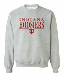 Indiana Hoosiers Headline Shirt Sweatshirt Pullover Hoodie Reprinted Full Color Full Size
