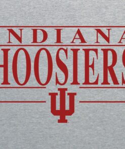 Indiana Hoosiers Headline Shirt Sweatshirt Pullover Hoodie Reprinted Full Color Full Size