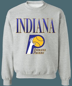 Indiana Pacers Vintage NBA Crewneck Sweatshirt Hoodie Shirt Gifts for Fans