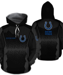 Indianapolis Colts Football Team Logo Personalized 3D Hoodie Zip Hoodie, Nfl 3D All Over Print Hoodie Zip Hoodie
