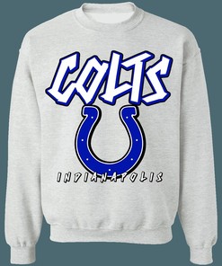 Indianapolis Colts Vintage 90's NFL Crewneck Sweatshirt Hoodie Shirt Gifts for Fans