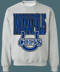 Indianapolis Colts Vintage NFL Crewneck Sweatshirt Hoodie Shirt Gifts for Fans