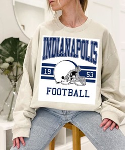 Indianapolis Football Sweatshirt, Vintage Retro Indianapolis Football Crewneck Sweatshirt, American Football Fan, NFL Shirt