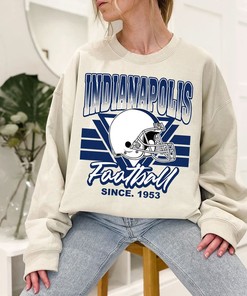 Indianapolis Football Team Sweatshirt, Vintage Indianapolis Football Crewneck Sweatshirt, American Football Fan, NFL Shirt