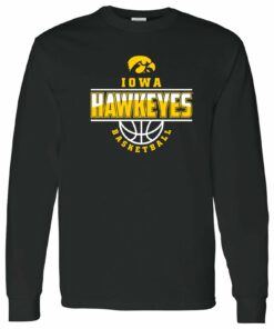 Iowa Hawkeyes Basketball Peak Shirt Sweatshirt Pullover Hoodie Reprinted Full Color Full Size