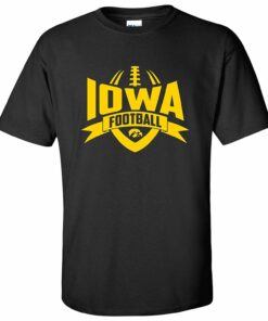 Iowa Hawkeyes Football Rush Shirt Sweatshirt Pullover Hoodie Reprinted Full Color Full Size