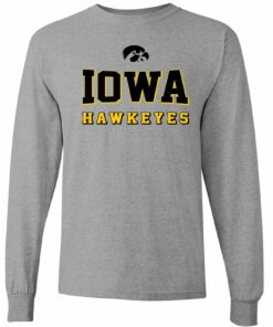 Iowa Hawkeyes Shadow Stretch Block Shirt Sweatshirt Pullover Hoodie Reprinted Full Color Full Size